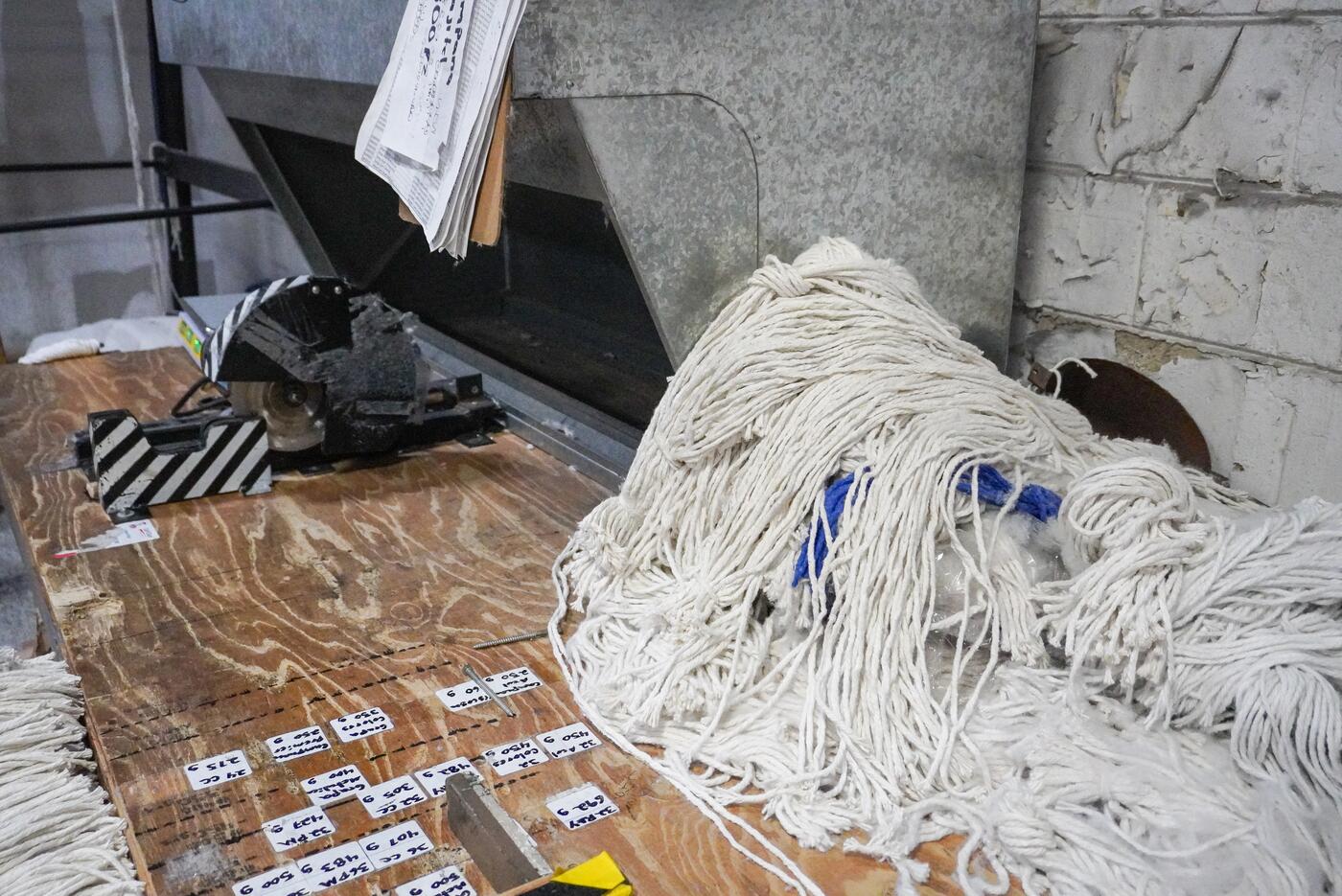 Fabricación de mops